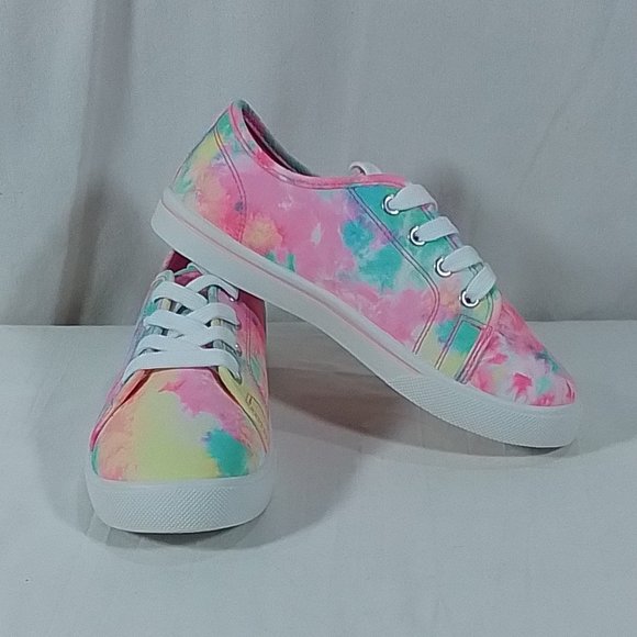 Little Girl's So Zebu Tie Dyed Canvas Tennis Shoe - 3 - NIB - Picture 1 of 7